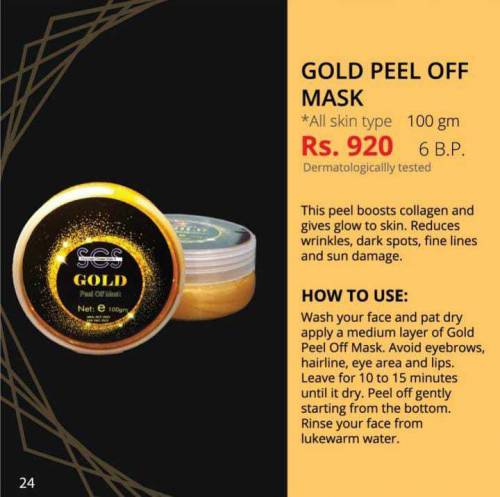 Gold urgent Facial 