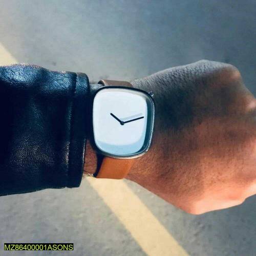 Mens Casual Leather Watch