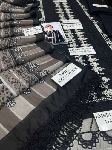 MARIA B LUXURY CHIKENKARI COLLECTION 2024