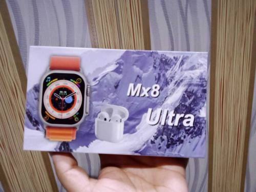 Mx8 Ultra Smart WatchDual Straps with Airpods 🔥High Quality 💯🔥