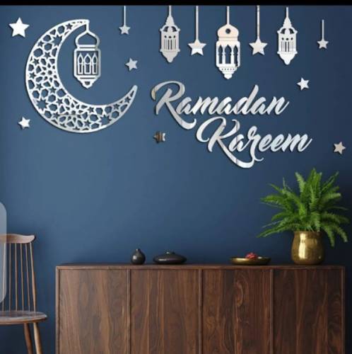 Ramadan Kareem Wall Decorations Acrylic Mirror