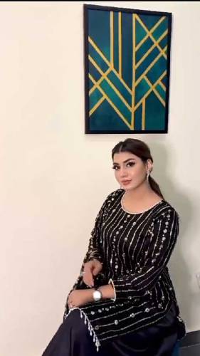 Stitched Preals Embroidered Dress 👗 Stuff Shiffion 😍