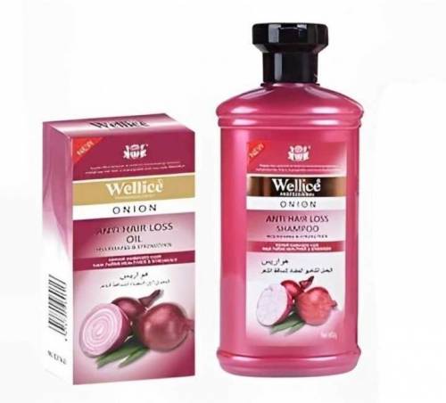 Anti Hair loss onion shampoo, serum and oil bundle your dream solution