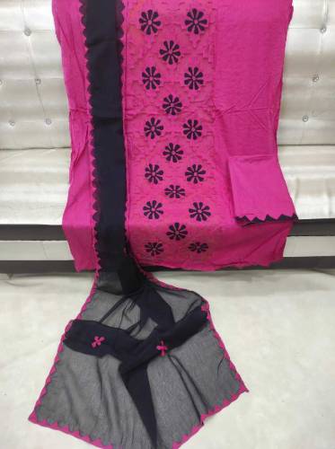 New collection 😍  Beautiful Handmade Applic suits