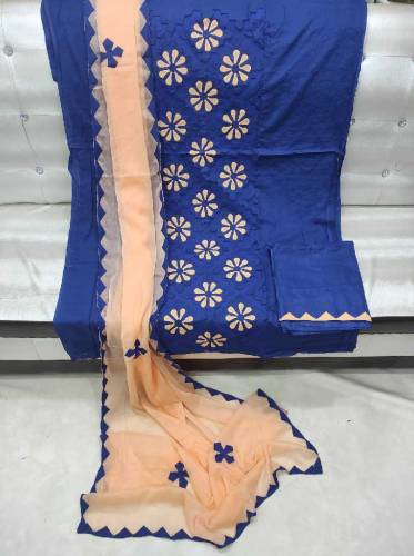 New collection 😍  Beautiful Handmade Applic suits