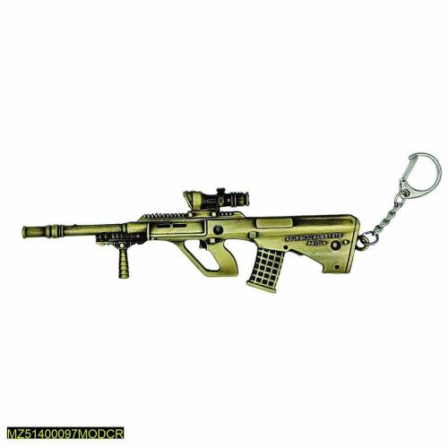 PUBG AUG GUN KEYCHAIN