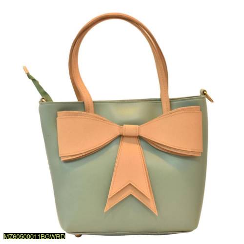 leather hand bag