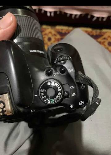 Canon 600d with 18-55mm lens