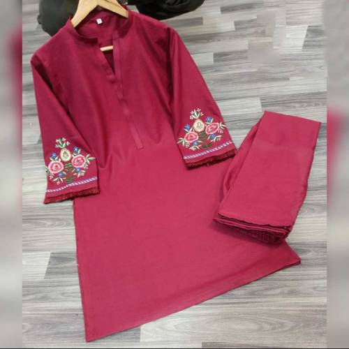 2pc Linen Dress