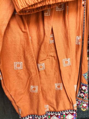 Full embroidery lawn stuff dress 