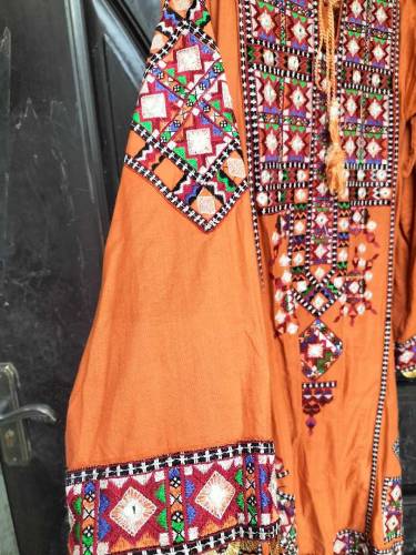 Full embroidery lawn stuff dress 