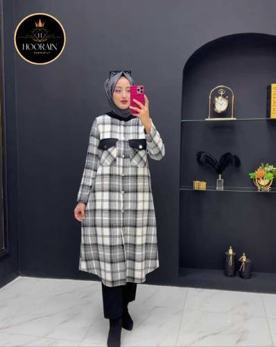 2 PCs Hooded pocket style