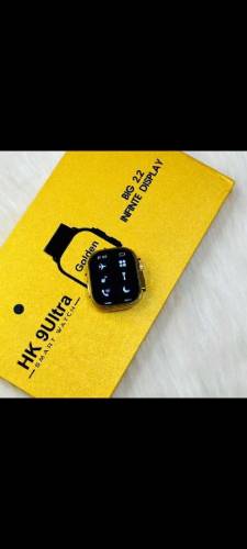 HK9 ULTRA Smart Watch Golden Edition Dual Straps 