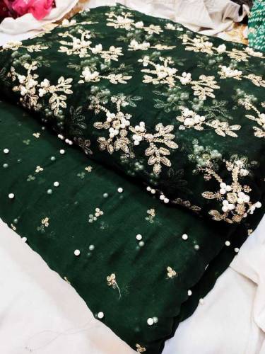 new arrival heavy embroidery suit 