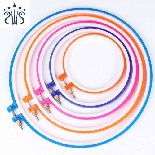 Plastic Embroidery Cross Stitch Frames different sizes 