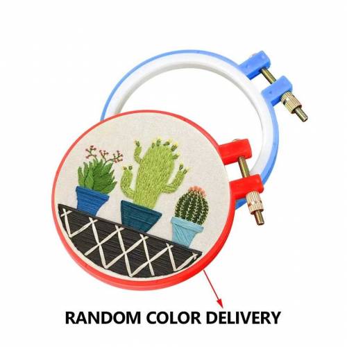 Plastic Embroidery Cross Stitch Frames different sizes 