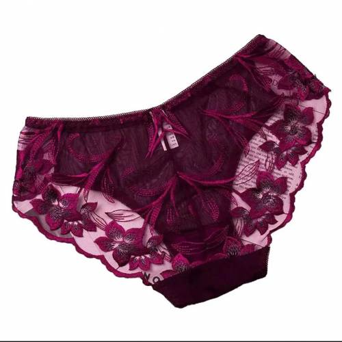 Briefs panty for girls. Lace women panties underwear_ladies undergarme