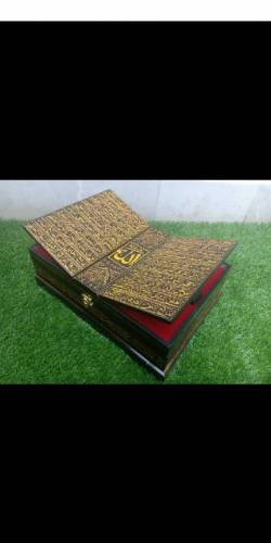 wooden Quran pak box