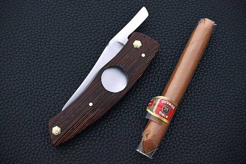 Cigar Cutter Pocket knife 
