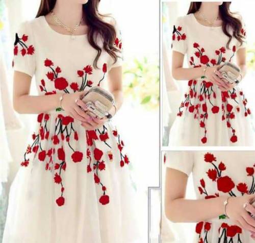 2 Pcs Women's Unstitched Organza Embroidered suit