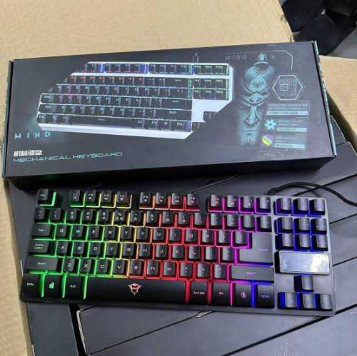 Wind Mechanical Gaming Keyboard with Rgb Lights