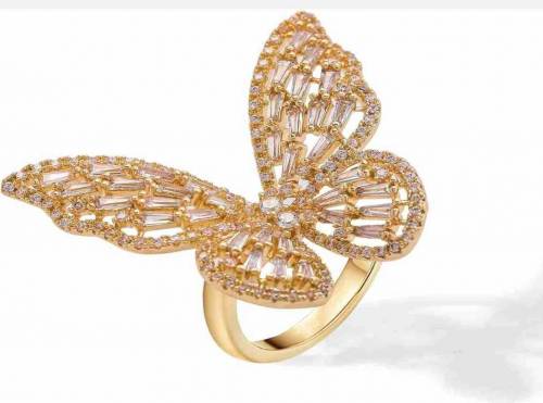 Butterfly Zirconia Ring (Free Delivery)