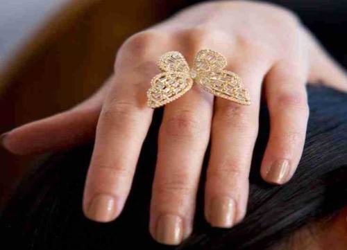 Butterfly Zirconia Ring (Free Delivery)