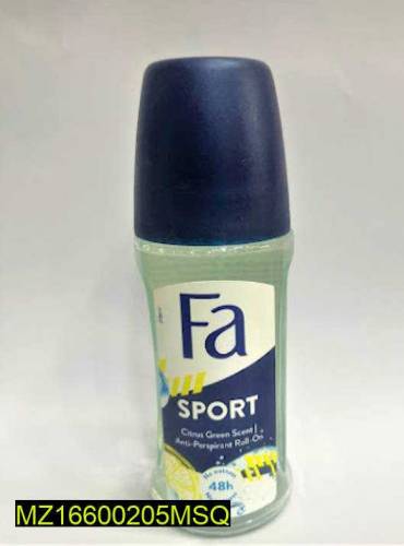 Fa Sport anti perspirant Roll on Pack of 2 