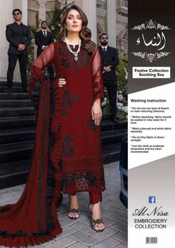 Woman fashions Cloth: Azure☆☆Fabric Details : Chiffon & Malai
