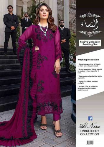 Woman fashions Cloth: Azure☆☆Fabric Details : Chiffon & Malai