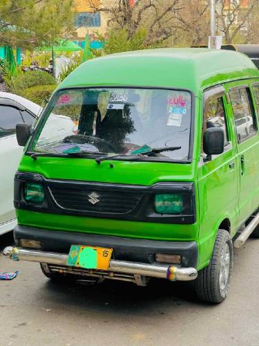 Green Suzuki Bolan 2015 model
