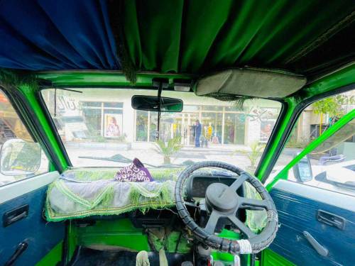 Green Suzuki Bolan 2015 model