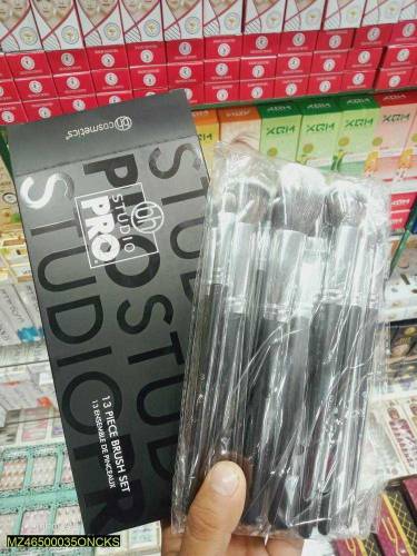 Makeup Brush Set, Set Of 13