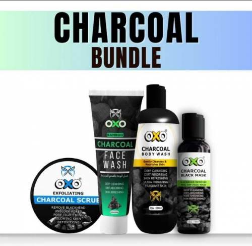 Oxo charcoal bundle skin friendly  in limited stock 