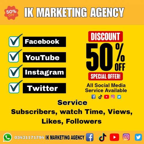 I will provide All social media Services 
