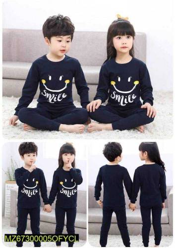 2pcs unisex stitchesd nightwear for kids
