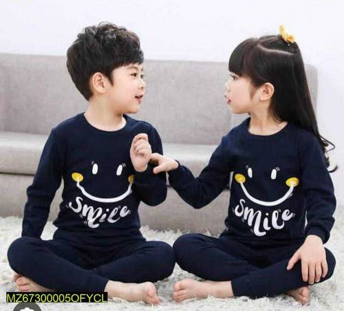 2pcs unisex stitchesd nightwear for kids