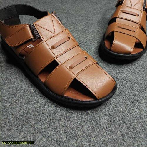 m.k soft synthetic material sandal for men 