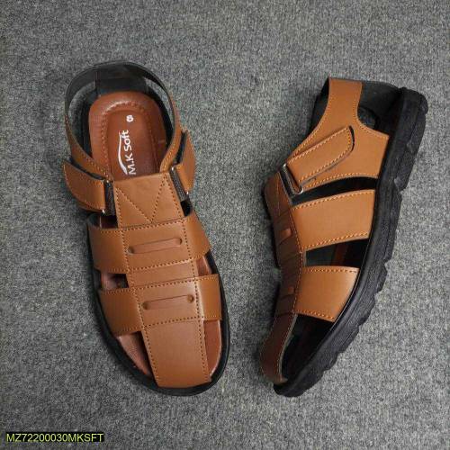 m.k soft synthetic material sandal for men 