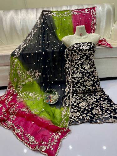 Tradtional the&die LCD Gota jall Suit