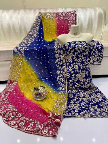 Tradtional the&die LCD Gota jall Suit