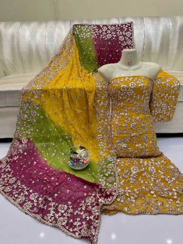 Tradtional the&die LCD Gota jall Suit