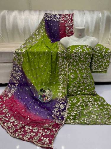 Tradtional the&die LCD Gota jall Suit