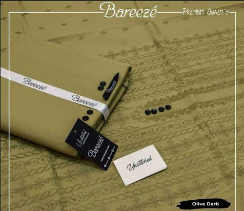 BAREEZE MAN EMBROIDERED COTTON SUIT