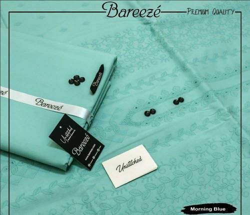 BAREEZE MAN EMBROIDERED COTTON SUIT