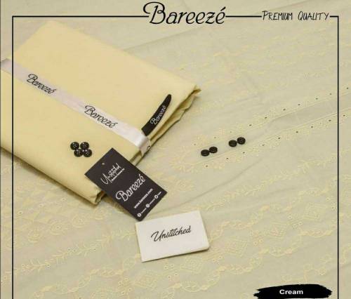 BAREEZE MAN EMBROIDERED COTTON SUIT
