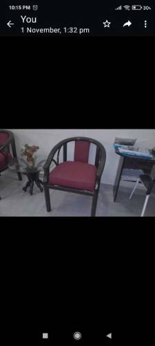 Bedroomset/King sized single beds/Sidetables/Bedroom Chairs/centretabl