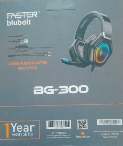 FASTER BG300 GAMING HEADPHONES