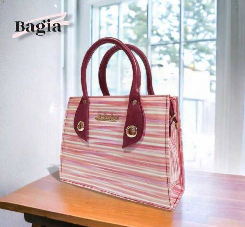 women's patent leather printed top handle hand bags 