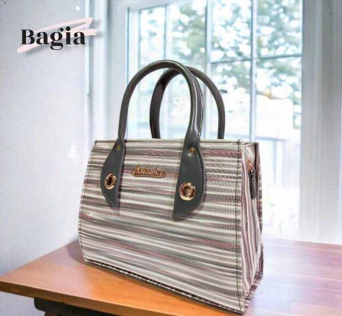 women's patent leather printed top handle hand bags 